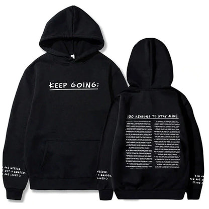 '100 Reasons to Stay Alive' Hoodie