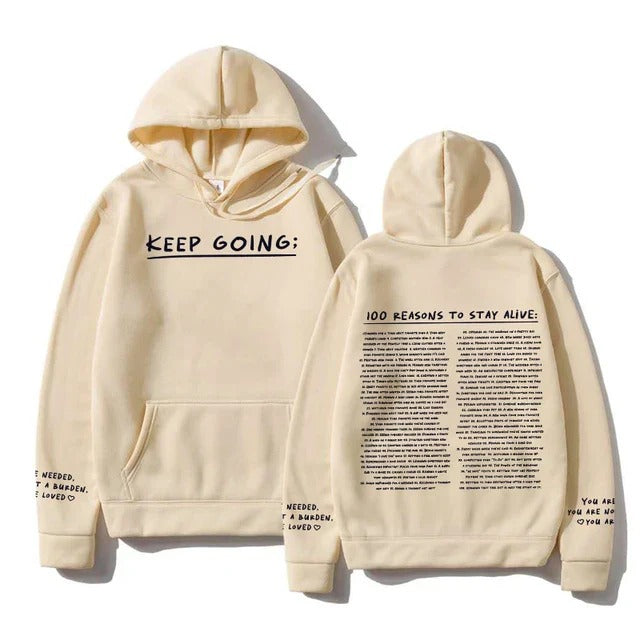 '100 Reasons to Stay Alive' Hoodie